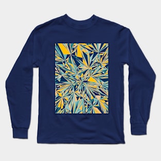 Abstract Geometric Long Sleeve T-Shirt